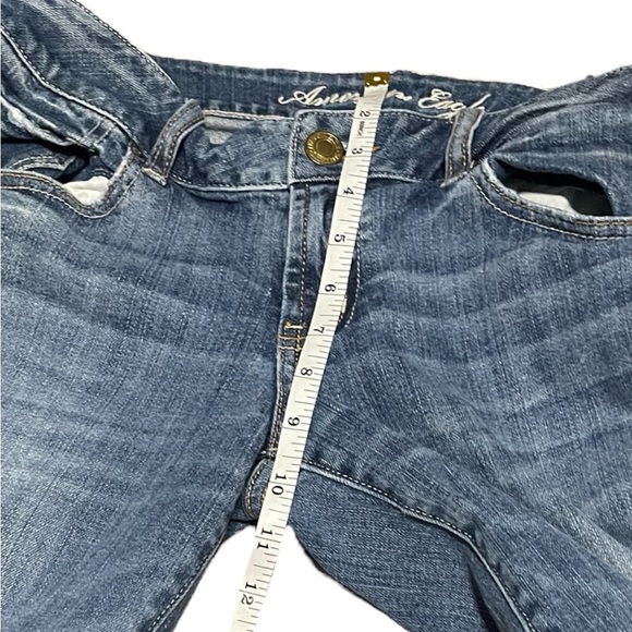 American Eagle Women’s Favorite Boyfriend Denim Jeans Size 10 - Picture 3 of 12